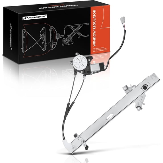 A-Premium Power Window Regulator with Motor Compatible with Kia Sportage 1997-2000 Sport Utility 4 Door Only Front Driver Side