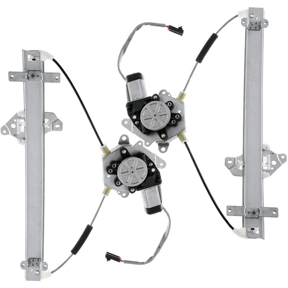 A-Premium Power Window Regulator with Motor Compatible with Nissan Sentra 1995-1999 Front Side 2-PC Set