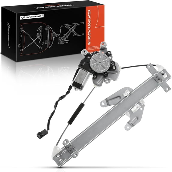 A-Premium Power Window Regulator with Motor Compatible with Nissan Sentra 1995-1999 Rear Left Driver Side