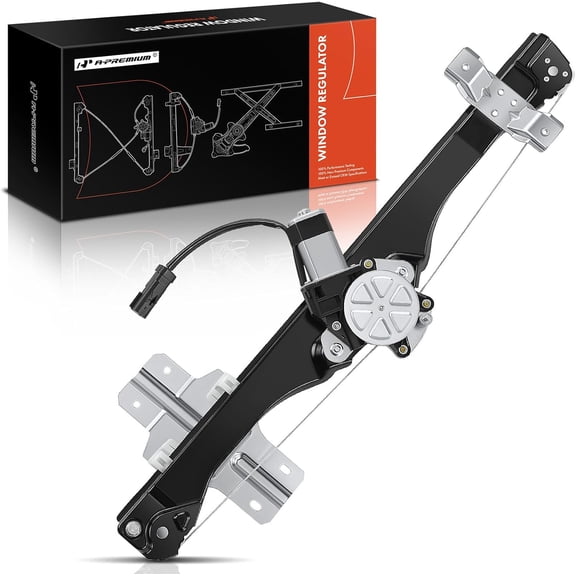 A-Premium Power Window Regulator with Motor Replacement for Buick Enclave Chevrolet Traverse GMC Acadia 2013-2016 Front Right Passenger Side