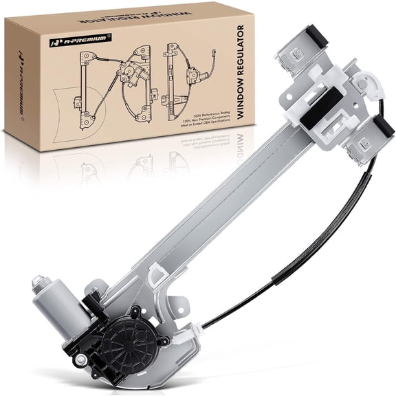 A-Premium Power Window Regulator with Motor Replacement for Buick LeSabre 2000-2005 Rear Left Driver Side