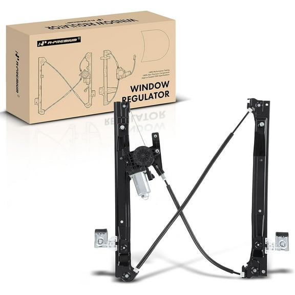 A-Premium Power Window Regulator with Motor Replacement for Buick Rainier Chevrolet Trailblazer EXT GMC Envoy Isuzu Ascender Bravada 9-7x Front Right
