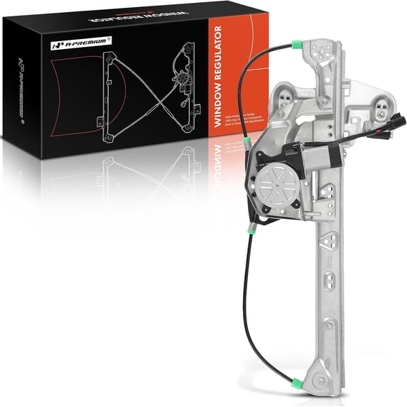 A-Premium Power Window Regulator with Motor Replacement for Cadillac DeVille 2000-2005 Rear Left Driver side