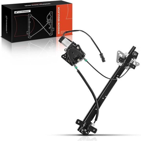 A-Premium Power Window Regulator with Motor Replacement for Dodge Dakota 2000-2004 Durango 1998-2003 Front (Front Passenger Side)