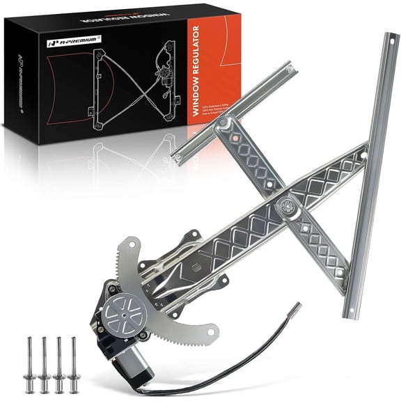 A-Premium Power Window Regulator with Motor Replacement for Ford F-150 1999-2003 F-150 Heritage 2004 Front Left Driver Side