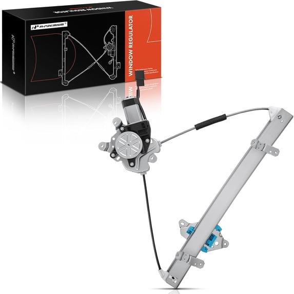 A-Premium Power Window Regulator with Motor Replacement for Mitsubishi Outlander 2003-2006 Front Passenger Side