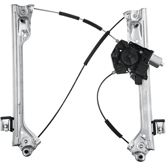 A-Premium Power Window Regulator with Motor and Anti-Pinch Compatible with Cadillac Escalade Chevrolet Silverado Tahoe GMC Sierra Front Left