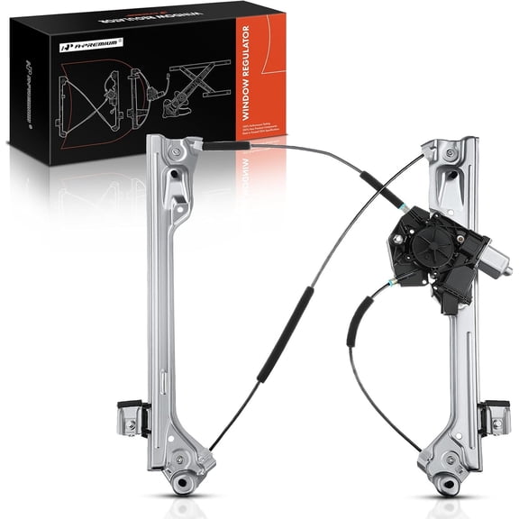 A-Premium Power Window Regulator with Motor and Anti-Pinch Compatible with Cadillac Escalade Chevrolet Silverado Tahoe GMC Sierra Front Left