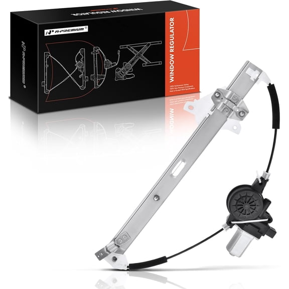 A-Premium Power Window Regulator with Motor and One-Touch Up Down Function Compatible with Mazda 6 2014-2021 L4 2.5L Sedan Front Right