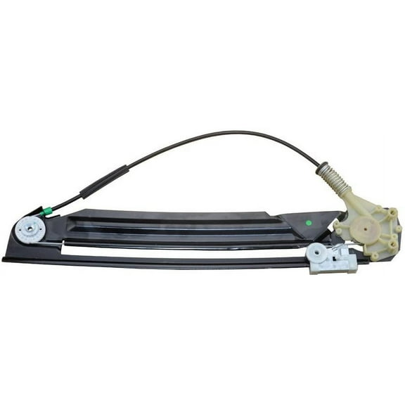 A-Premium Power Window Regulator without Motor Replacement for BMW E39 525i 528i 530i 540i M5 2000-2003 Rear Left Driver Side