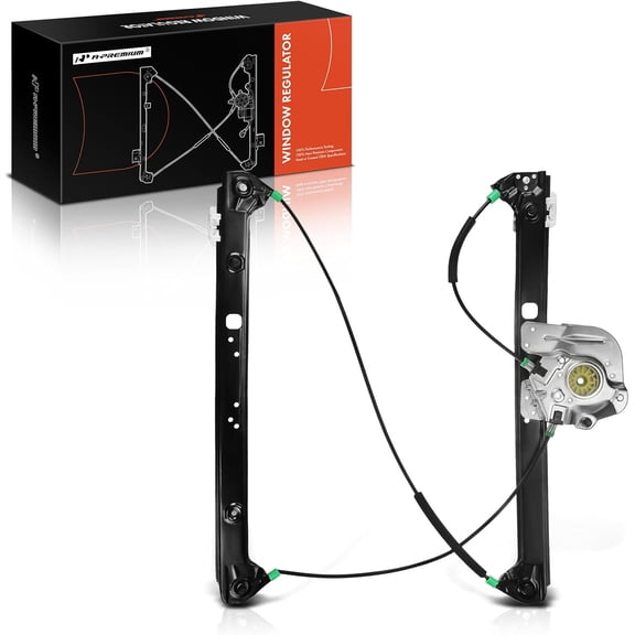 A-Premium Power Window Regulator without Motor Replacement for BMW X5 E53 2000-2006 Front Right Passenger Side