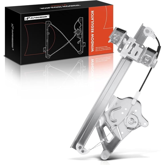A-Premium Power Window Regulator without Motor Replacement for Buick LeSabre 2000-2005 Front Right Passenger Side