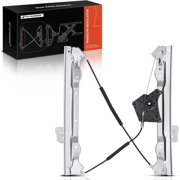 A-Premium Electric Power Window Regulator Without Motor Compatible with Dodge Avenger 2008-2010 Sedan Front Left Driver Side