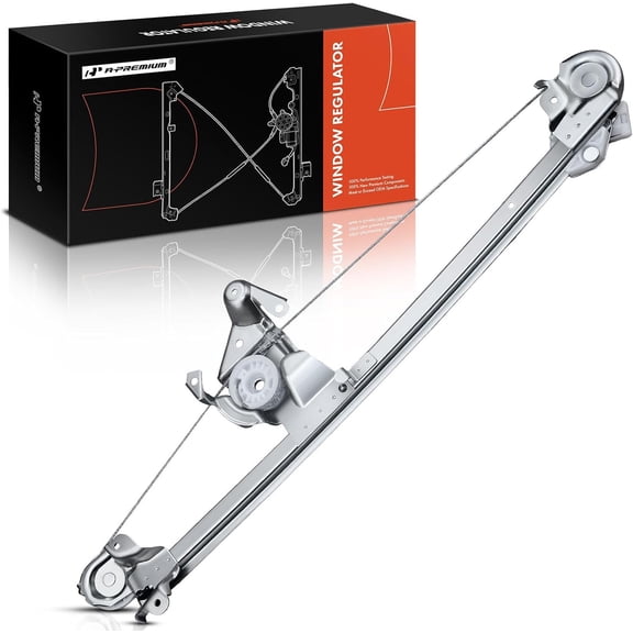 A-Premium Power Window Regulator without Motor Replacement for Mercedes Benz W210 E300D E320 E420 E430 Rear Passenger side