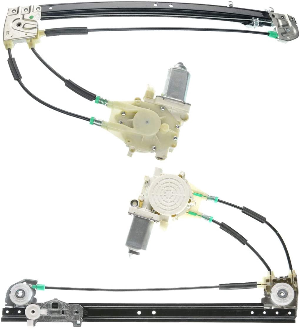 A-Premium Power Window Regulator with Motor Replacement for BMW E39 528i 540i 1997-1998 Rear Right Passenger Side