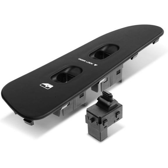 A-Premium Power Window Switch and Bezel Compatible with Dodge Ram 1500 2002 2003 2004 2005 2006, Ram 2500 2005, Front Right Passenger Side, Replace# 56007695AC