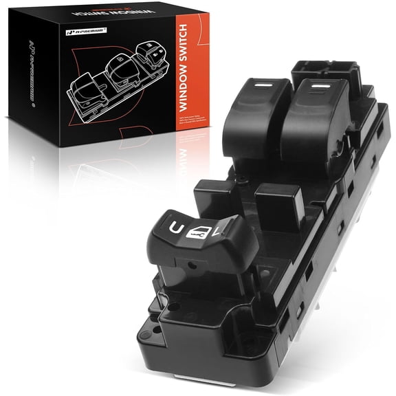 A-Premium Front Driver Side Master Power Window Switch Compatible with Chevrolet Colorado & GMC Canyon 2004-2012 & Isuzu i-280, i-350 2006, i-290, i-370 2007 2008, Replace# 25779766, 8257797660
