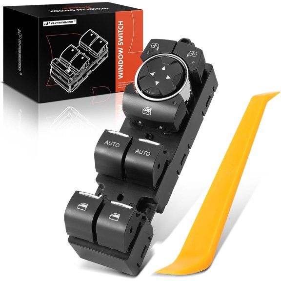 A-Premium Power Window Switch Compatible with Ford Explorer 2013-2015, Taurus 2013-2019, Police Interceptor Utility 2013-2015, Police Interceptor Sedan 2013-2019, Special Service Police Sedan