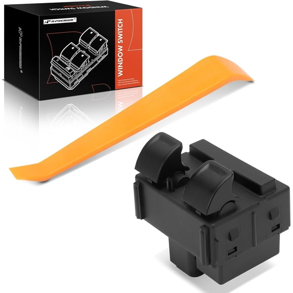A-Premium Power Window Switch Compatible with Jeep Wrangler 2011-2012, Wrangler JK 2018, Front Driver or Passenger Side, Replace# 68156218AA, 68156218AB