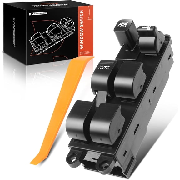 A-Premium Power Window Switch Compatible with Nissan Altima 1998-2001 Sentra 1998-1999 Frontier & Subaru Legacy Outback 2000-2004, Front Left Driver Side, Replace # 254019E000, 83071AE01B