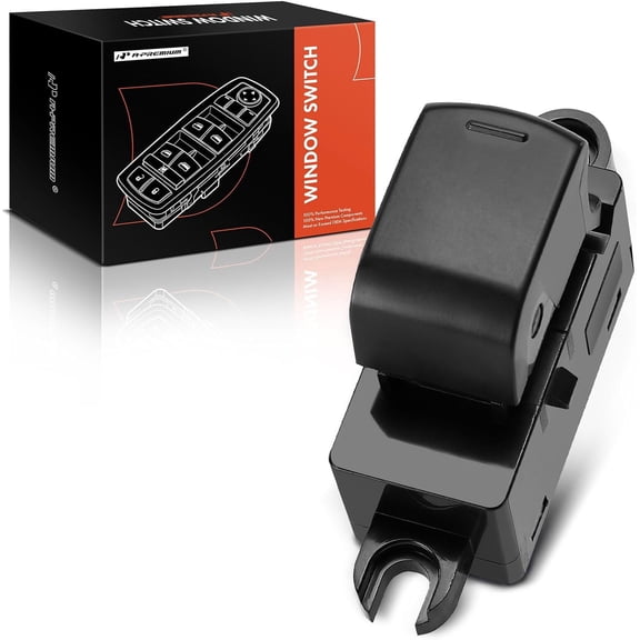 A-Premium Power Window Switch Compatible with Nissan Rogue 2008, Versa 2007/2010-2013, Pathfinder 2004, Cube, Pathfinder Armada, Versa Note, Front Right or Rear Side, Replace# 25411-1FA0A, 25411AX010