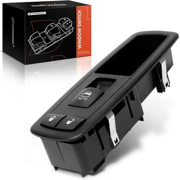 A-Premium Power Window Switch Compatible with Ram 1500 2500 3500 4500 5500 2011-2012 & Dodge Ram 1500/Ram 5500 2009-2010, Ram 2500 3500 2010, Ram 4500 2008-2010, Only fit 2 Door, Replace# 68021708AD