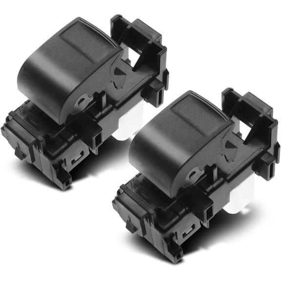 A-Premium Power Window Switch Compatible with Toyota Camry, Corolla, FJ Cruiser, Highlander, RAV4, Tacoma, Tundra, Yaris & Scion iM, xB, Rear Left and Right, Replace# 8481052030