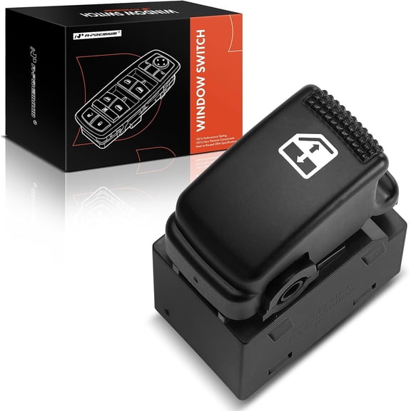A-Premium Power Window Switch Compatible with Kia Sportage 2005-2010, Rear Left Driver Side, Replace# 935801F000WK