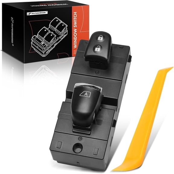 A-Premium Power Window Switch Compatible with Nissan Maxima 2016-2022, Front Right Passenger Side