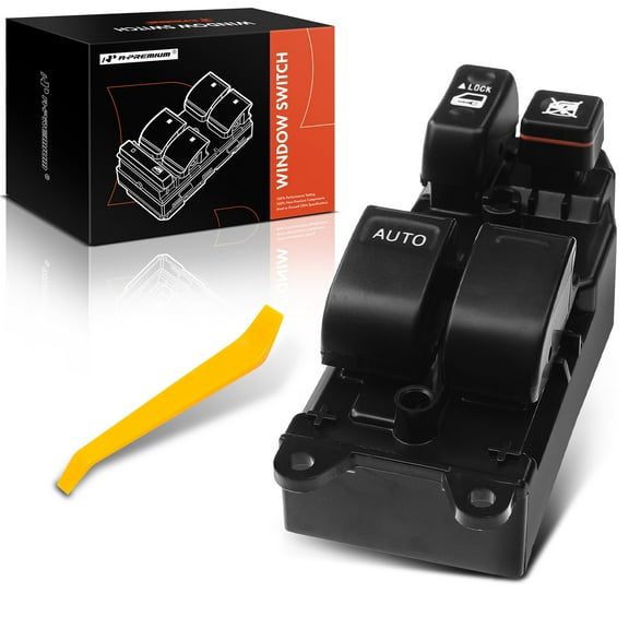 A-Premium Power Window Switch Compatible with Toyota Tacoma 2001-2012 Front Left Driver Side