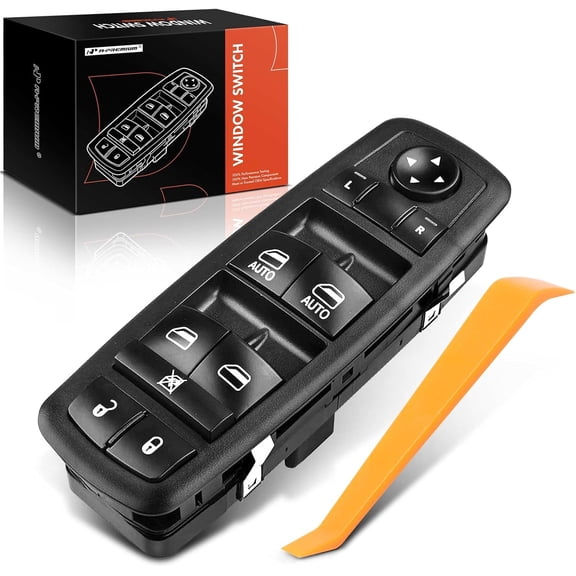 A-Premium Power Window Switch Master Compatible with Chrysler Town Country Dodge Grand Caravan 2008-2011 Journey 2009-2010 Nitro 2007-2012 Jeep Liberty 2008-2012