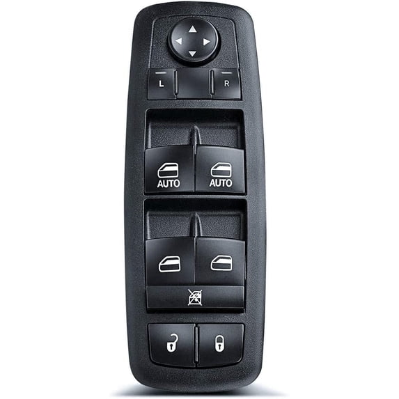 A-Premium Power Window Switch Master Compatible with Dodge Charger Journey Nitro 2008-2014 Chrysler 200 300 2011-2017 Ram 1500/2500/3500/4500/5500 2016