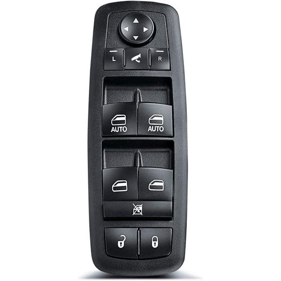 A-Premium Power Window Switch Master Compatible with Ram 1500/2500/3500 2013-2015 Dodge Grand Caravan Chrysler Town Country 2012-2015