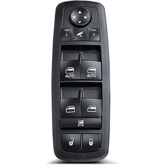 A-Premium Power Window Switch Master Compatible with Ram 1500/2500/3500 2013-2015 Dodge Grand Caravan Chrysler Town Country 2012-2015