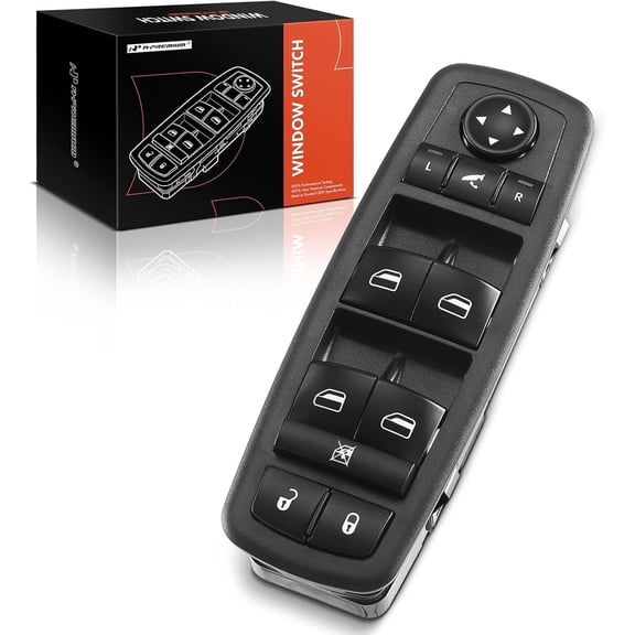 A-Premium Power Window Switch Replacement for Dodge Grand Caravan Town & Country 2008 2009 Excluding Automatic Sliding Door Front Driver Side