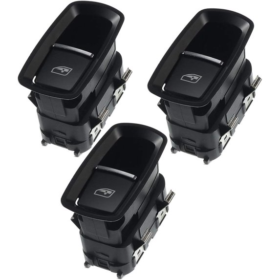 A-Premium Power Window Switch Replacement for Porsche 911 Cayenne Cayman Panamera 3-PC Set