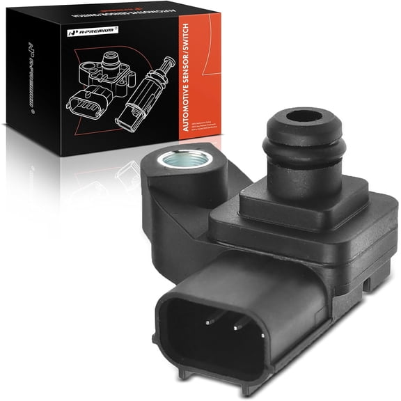 A-Premium Pressure Map Sensor Manifold Compatible with Honda Civic 2012-2020 Accord CR-V Insight Odyssey Acura RDX RL RLX