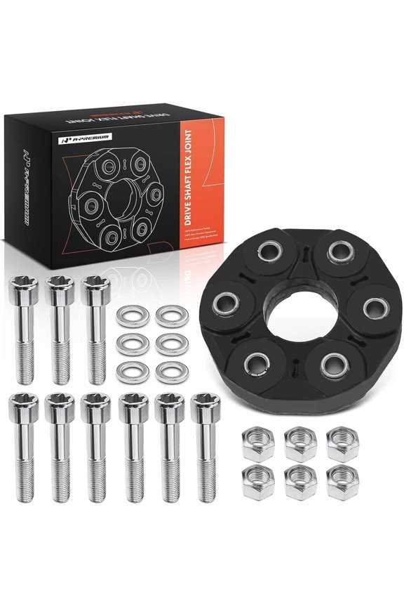 Drive Shaft Coupler Flex Joint Propshaft Coupling Compatible with Mercedes-Benz W203 C300 2008-2011, W204 W210 S202 A208 CLK SLK, with accessory, Replace# 2024101815, 2104101215