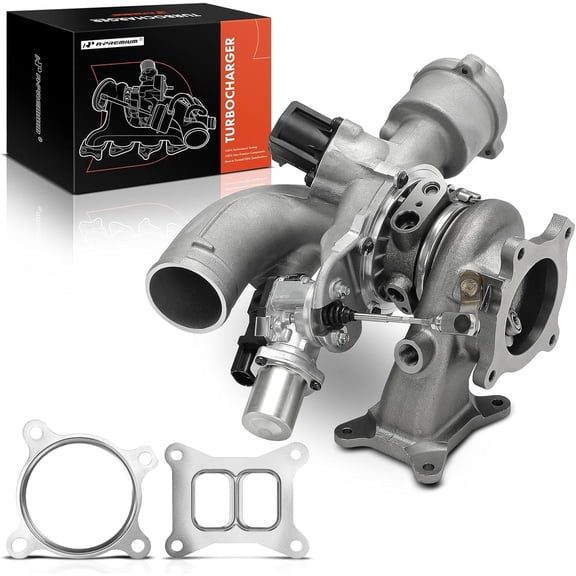 A-Premium RHF5 Complete Turbocharger Turbo Kit with Gasket Compatible with Audi Models - A4 2017-2018, A4 allroad Quattro 2017-2020, Q5 2018-2020, Q7 2017-2022, A5 Quattro Sportback, A6 Quattro, 2.0L