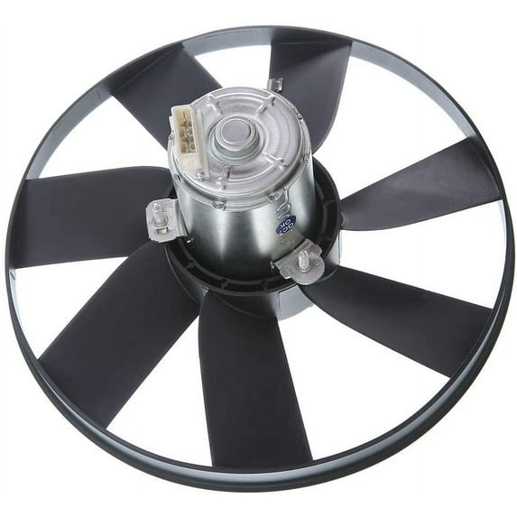 A-Premium Radiator Cooling Fan Assembly with Motor Replacement for Volkswagen Golf 1994-1999