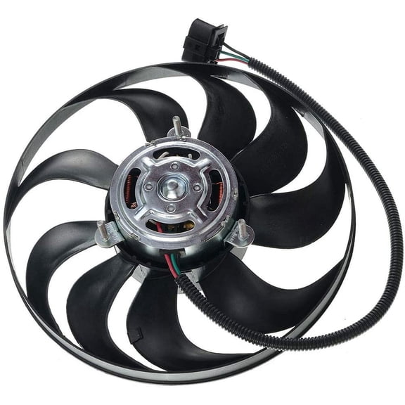 A-Premium Radiator Cooling Fan Assembly without Fan Shroud Replacement for Audi TT TT Quattro Volkswagen Clasico Golf 1999-2014 Right