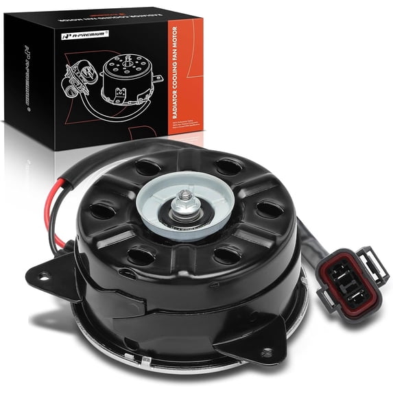 A-Premium Radiator Fan Motor Compatible with Honda Civic 2006 2007 2008 2009 2010 2011, 1.3L