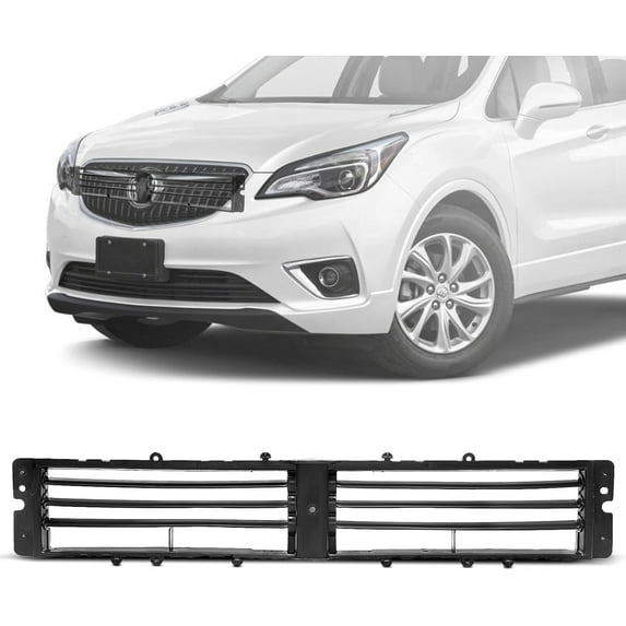 A-Premium Radiator Grille Air Shutter Actuator with Motor Compatible with Buick Envision 2016 2017 2018 2019 2020, Replace# 84095662, 22864678