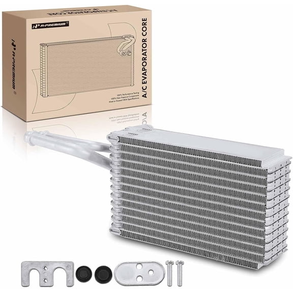 A-Premium Rear AC Evaporator Core Compatible with Ram C/V 2012-2014 & Volkswagen Routan 2009-2014 & Dodge Grand Caravan 2008-2011 & Chrysler Town & Country 2008-2011