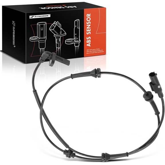 A-Premium Rear ABS Wheel Speed Sensor Compatible with 2017-2023 Jeep Compass, 2015-2020 Renegade - Rear Driver or Passenger Side, Replace# 53479013, 51987029