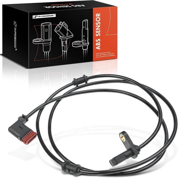 A-Premium Rear ABS Wheel Speed Sensor Replaces 2115401217 - Compatible with Mercedes-Benz Models - C219 CLS350 CLS500 CLS55 AMG CLS550 CLS63 AMG, W211 E280 E300 E320 E350 E500 E55 AMG E550 E63 AMG