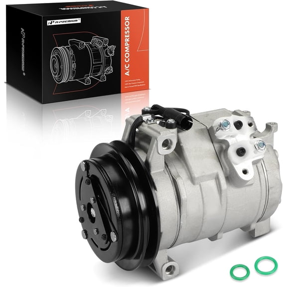 A-Premium Rear AC Compressor with Clutch Compatible with Dodge Freightliner Sprinter 2500 350 2003-2006 Mercedes-Benz Sprinter 2004-2006 L5 2.7L