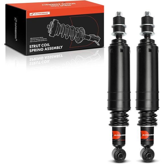 A-Premium Rear Active to Passive Suspension Conversion Kit Compatible with Cadillac 1994-1999 DeVille, 1997-2002 Eldorado, 1994-1997 Seville, 2-PC Set