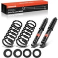 thumbnail image 1 of A-Premium Rear Air Spring to Coil Spring Conversion Kit Compatible with Nissan Armada 2005-2015 & Infiniti QX56 2004-2010, 4WD, 1 of 6