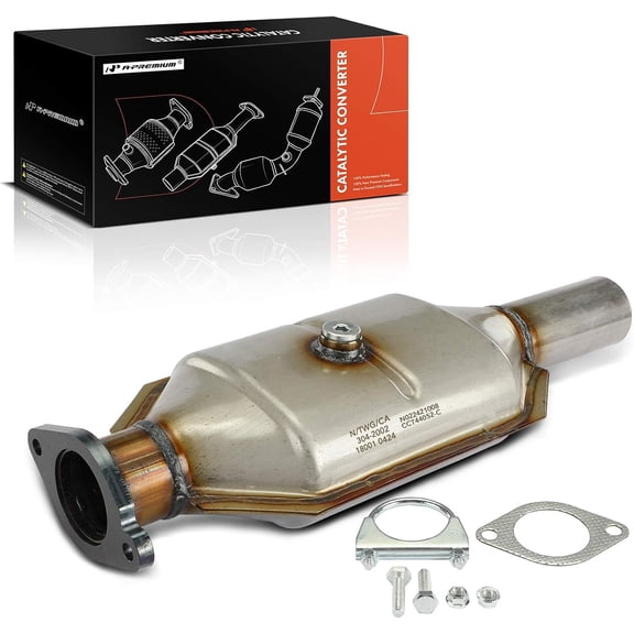 A-Premium Rear Catalytic Converter with Gasket Kit Direct-Fit Compatible with Ford Fusion 2010-2012 2.5L & Mercury Milan 2010-2011 2.5L, E.P.A. Compliant, Replace# AE5Z5E212G, AE5Z5E212Q